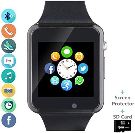 amazqi smart watch sd card|Amazqi Smart Watch with SD Card Pedometer Call Text .